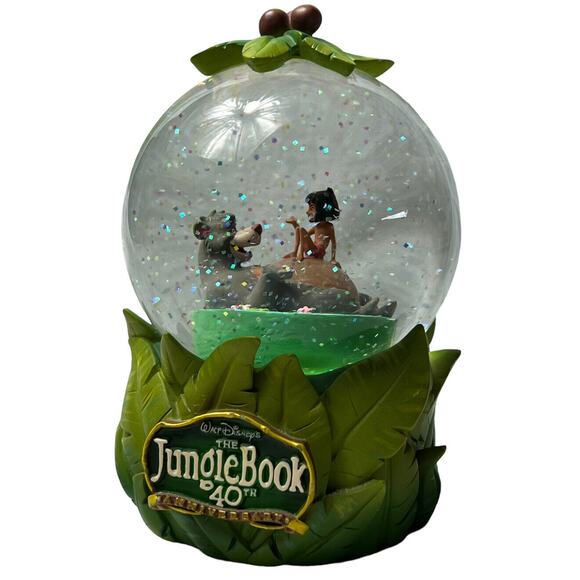 Disney The Jungle Book Snow Water Globe 40th Anniversary Exclusive 5 inches - Picture 2 of 12